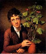 Rubens Peale with a Geranium Rembrandt Peale